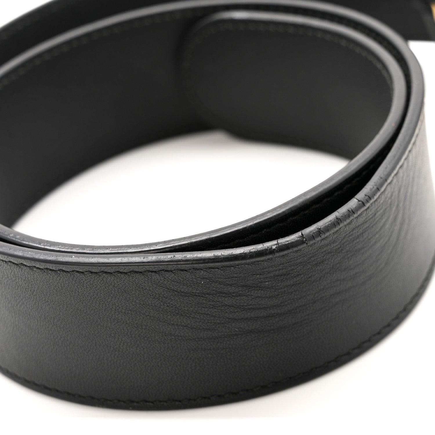 Gucci Calfskin Double G 40mm Belt 70 28 Black 8 of 8