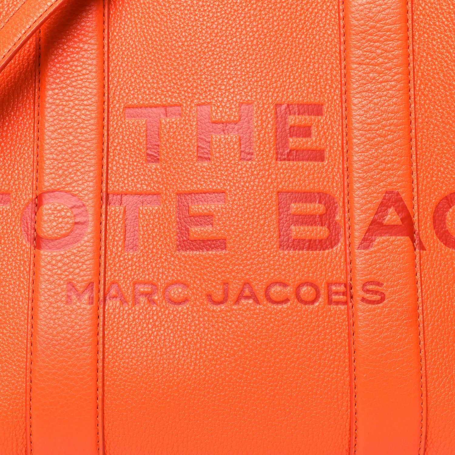 Marc Jacobs Grained Calfskin Medium The Tote Bag Dragon Fire 8 of 15