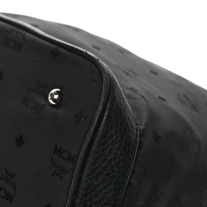MCM Nylon Monogram Bucket Black 10 of 10