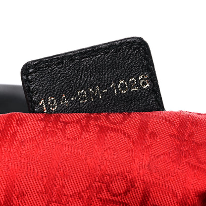 Christian Dior Lambskin Cannage Flap Messenger Bag Black 6 of 19