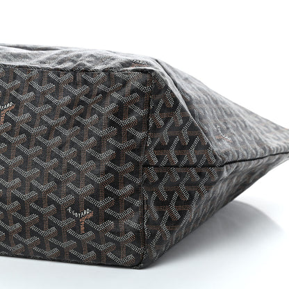 Goyard Goyardine Saint Louis GM Black Gold 8 of 9