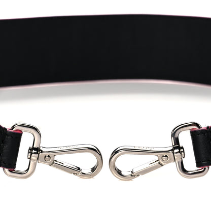 Fendi Calfskin Sequin Fun Fair Strap You Black Multicolor 3 of 5