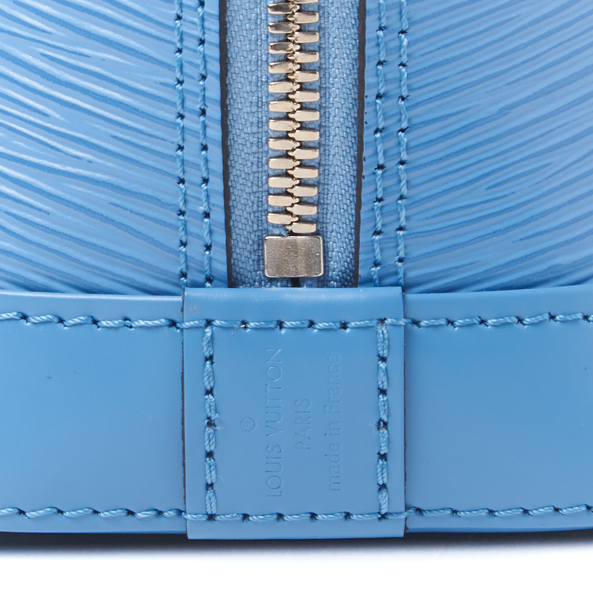 Louis Vuitton Epi Jacquard Alma BB Bleuet 8 of 8