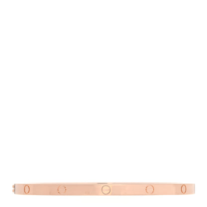 Cartier 18K Pink Gold Small LOVE Bracelet 16 2 of 5