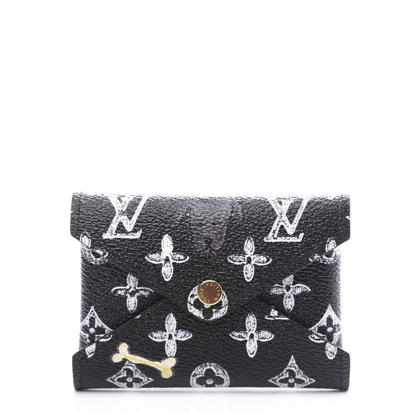 Catogram Small Kirigami Pochette Insert Black White