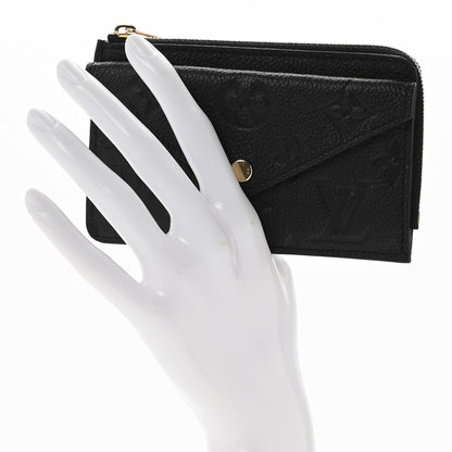 Louis Vuitton Empreinte Recto Verso Card Holder Black 2 of 9