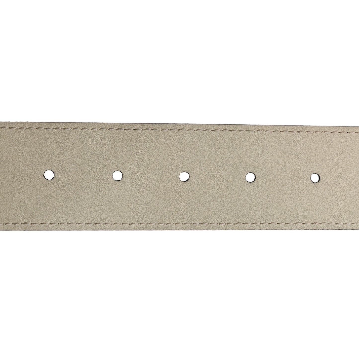 Calfskin Double G 40mm Belt 80 32 Mystic White