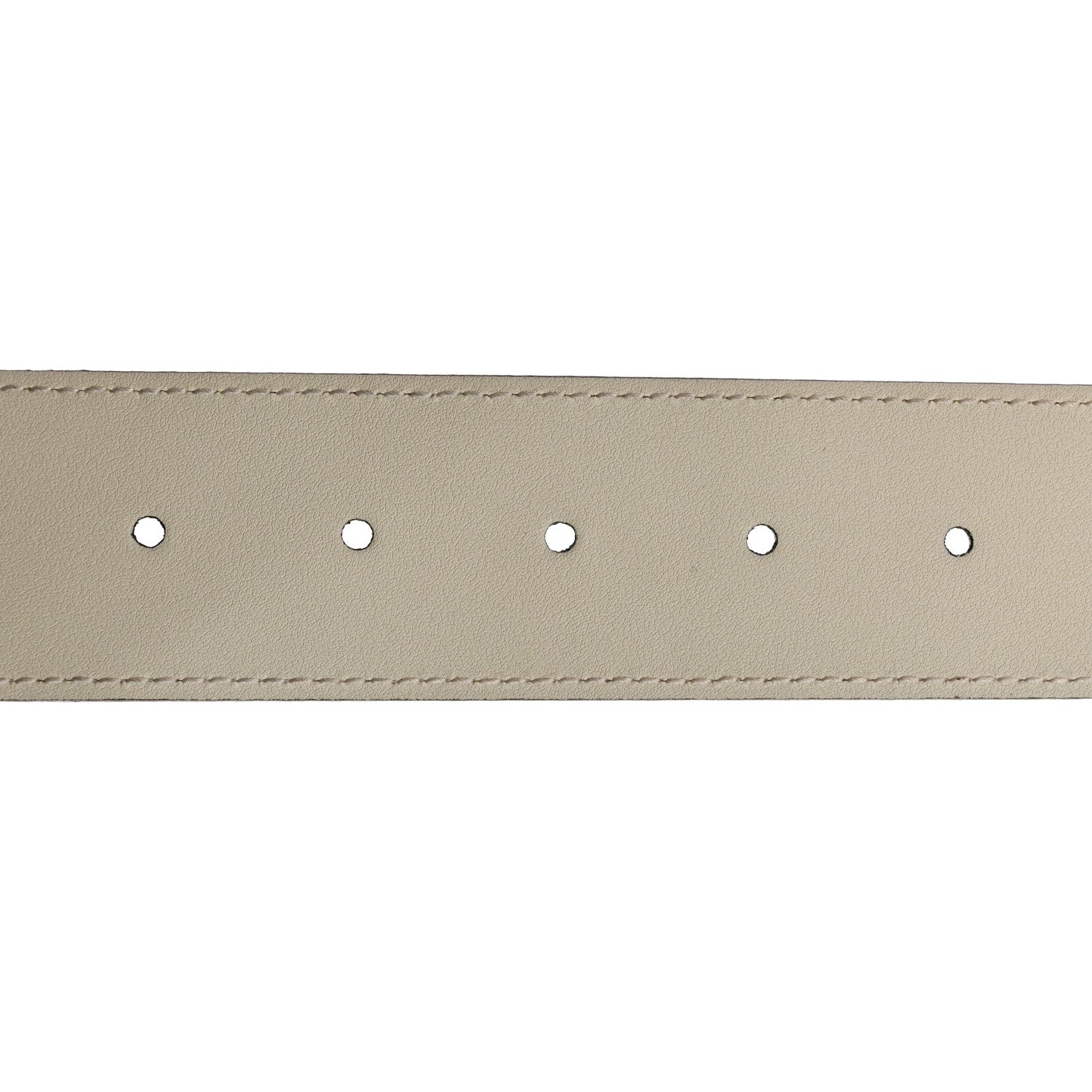Gucci Calfskin Double G 40mm Belt 80 32 Mystic White 4 of 5