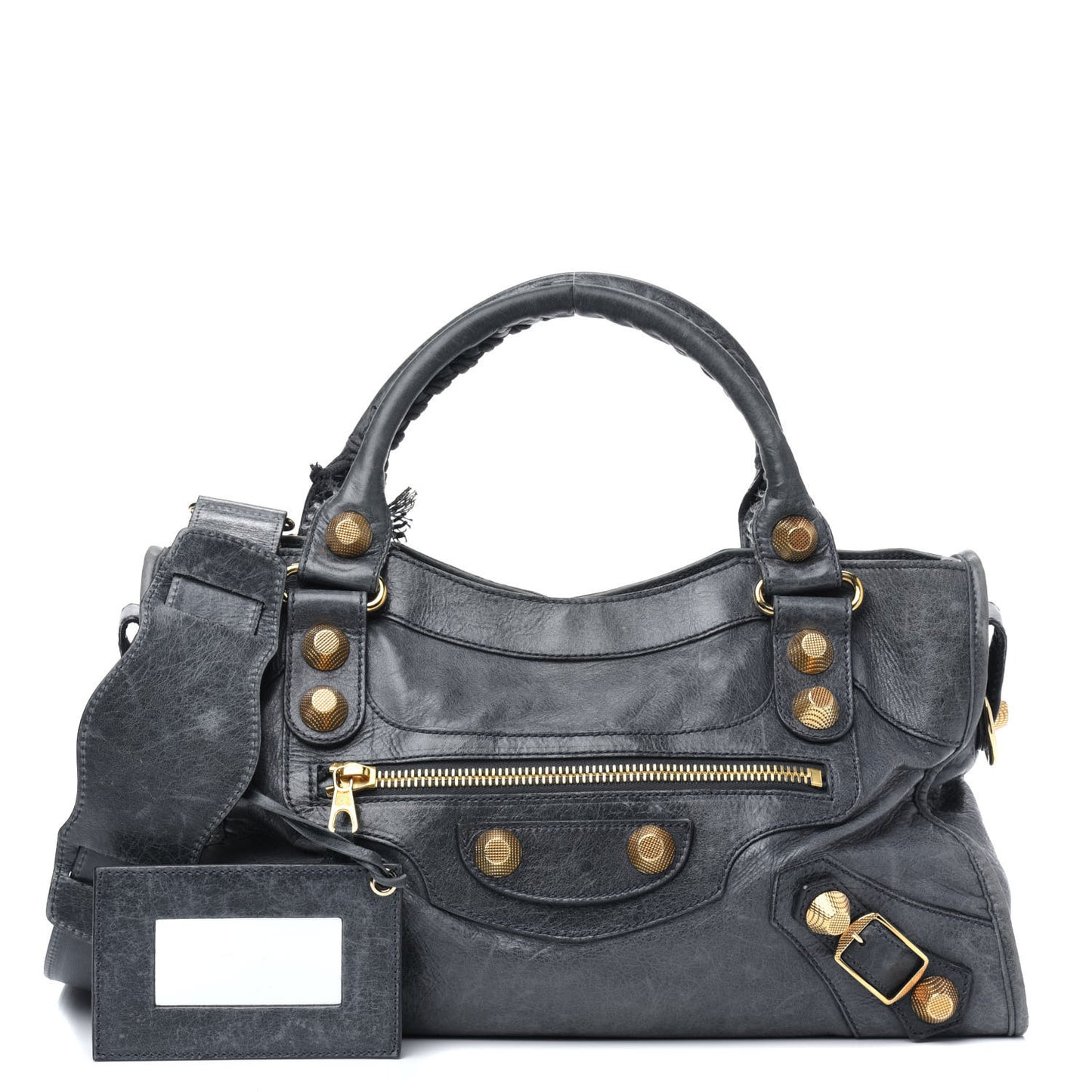 Agneau Giant 21 Gold Hardware City Anthracite