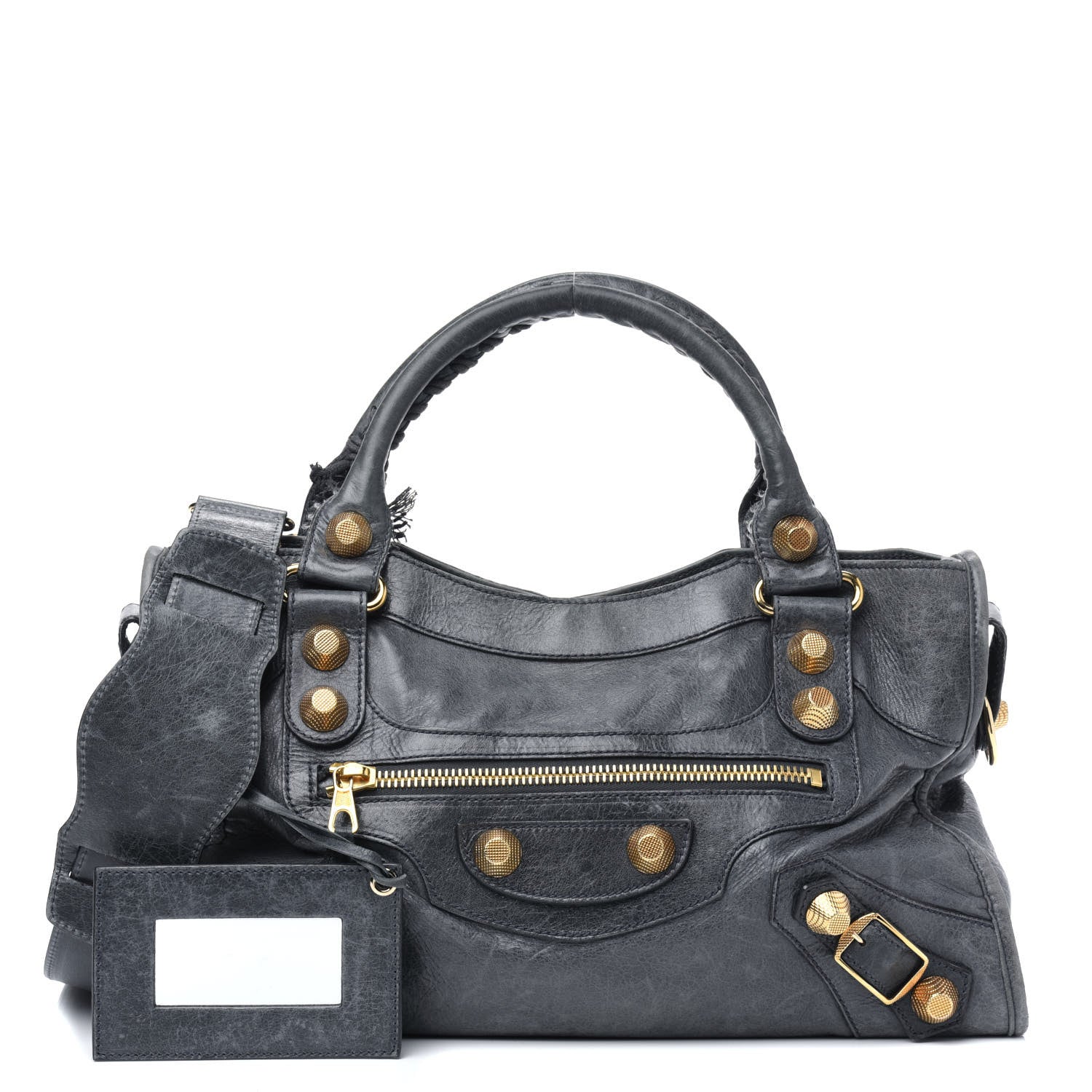 Balenciaga Agneau Giant 21 Gold Hardware City Anthracite 1 of 31