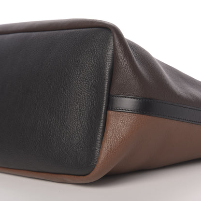 Givenchy Grained Calfskin Large Antigona Tote Dark Brown Tan 9 of 11