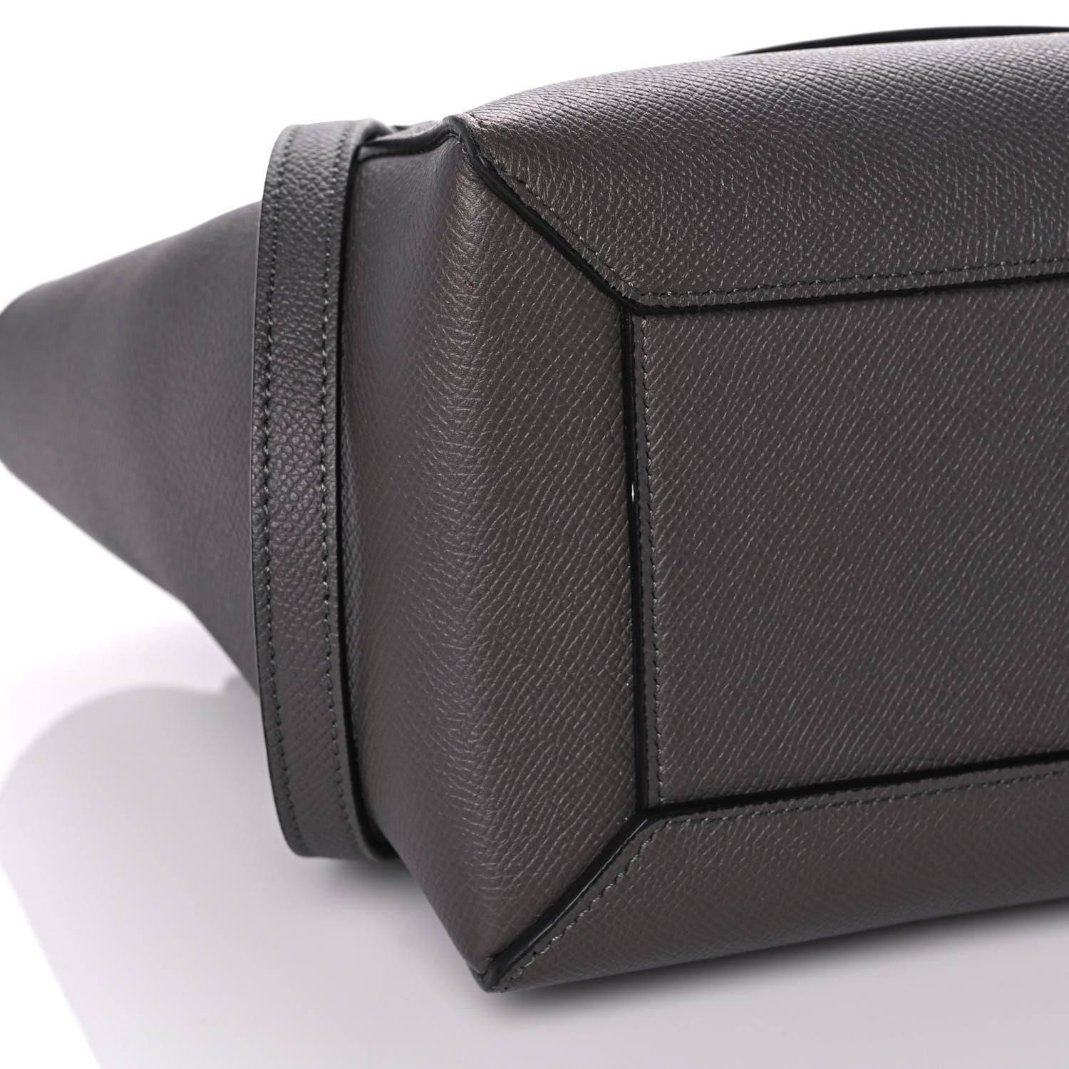 Celine Baby Grained Calfskin Micro Belt Bag Grey 7 of 11