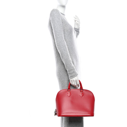 Louis Vuitton Epi Alma PM Castillan Red 2 of 9