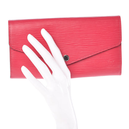 Louis Vuitton Epi Sarah Wallet NM Freesia 2 of 8