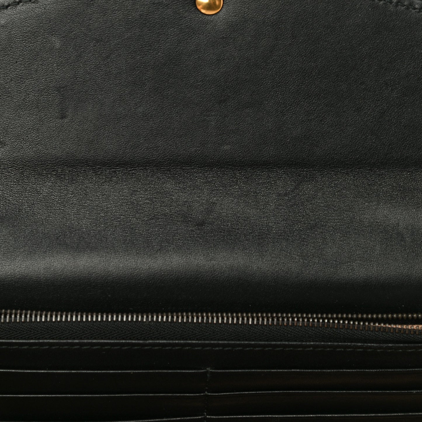 Calfskin Matelasse Mini Pearly GG Marmont Chain Wallet Black