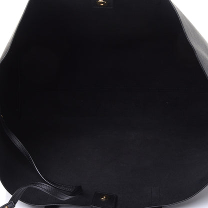 Saint Laurent Calfskin Large Shopping Tote Black 4 of 4