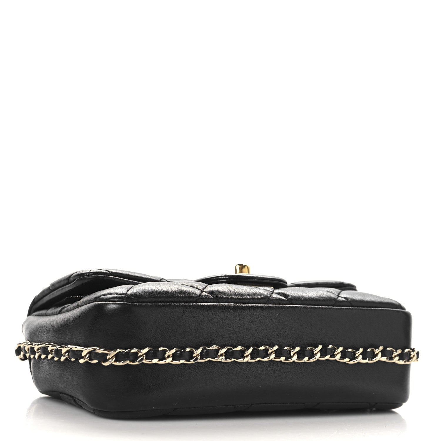 Chanel Lambskin Quilted Mini My Precious Flap Black 4 of 10