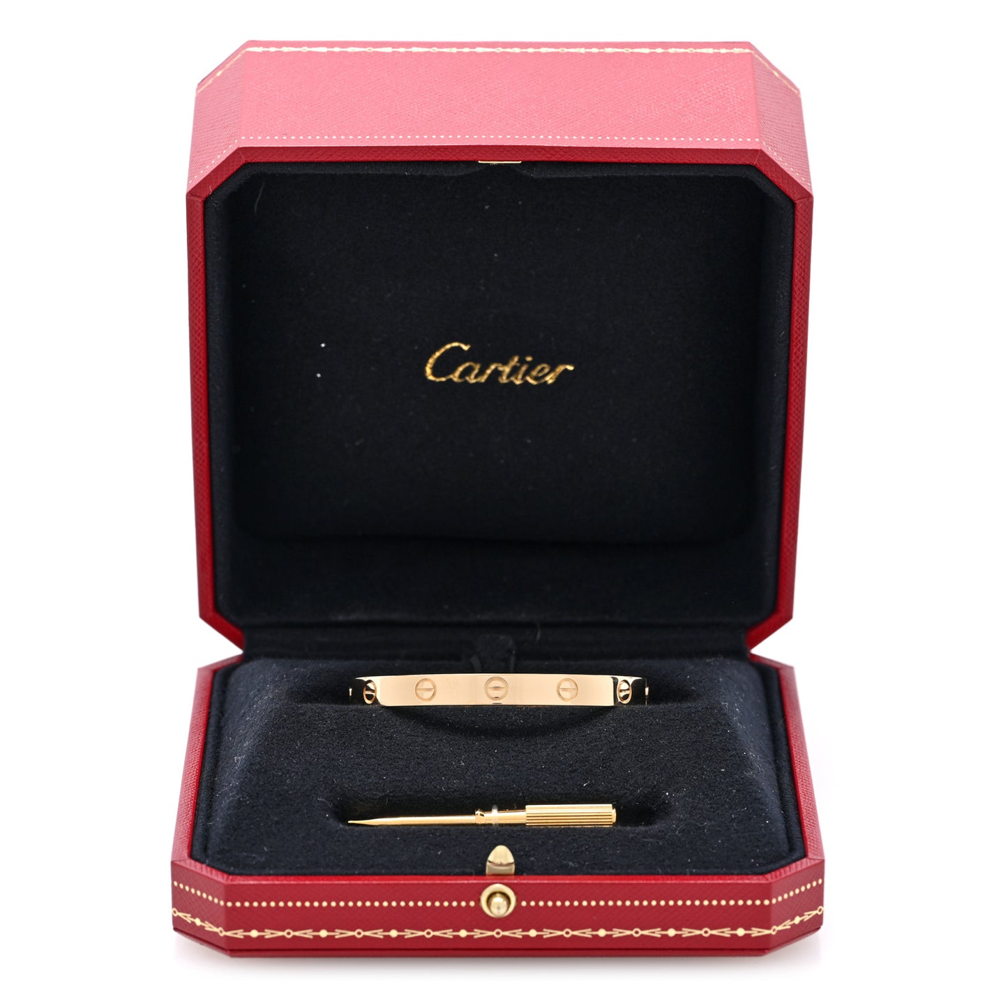 18K Yellow Gold LOVE Bracelet 16