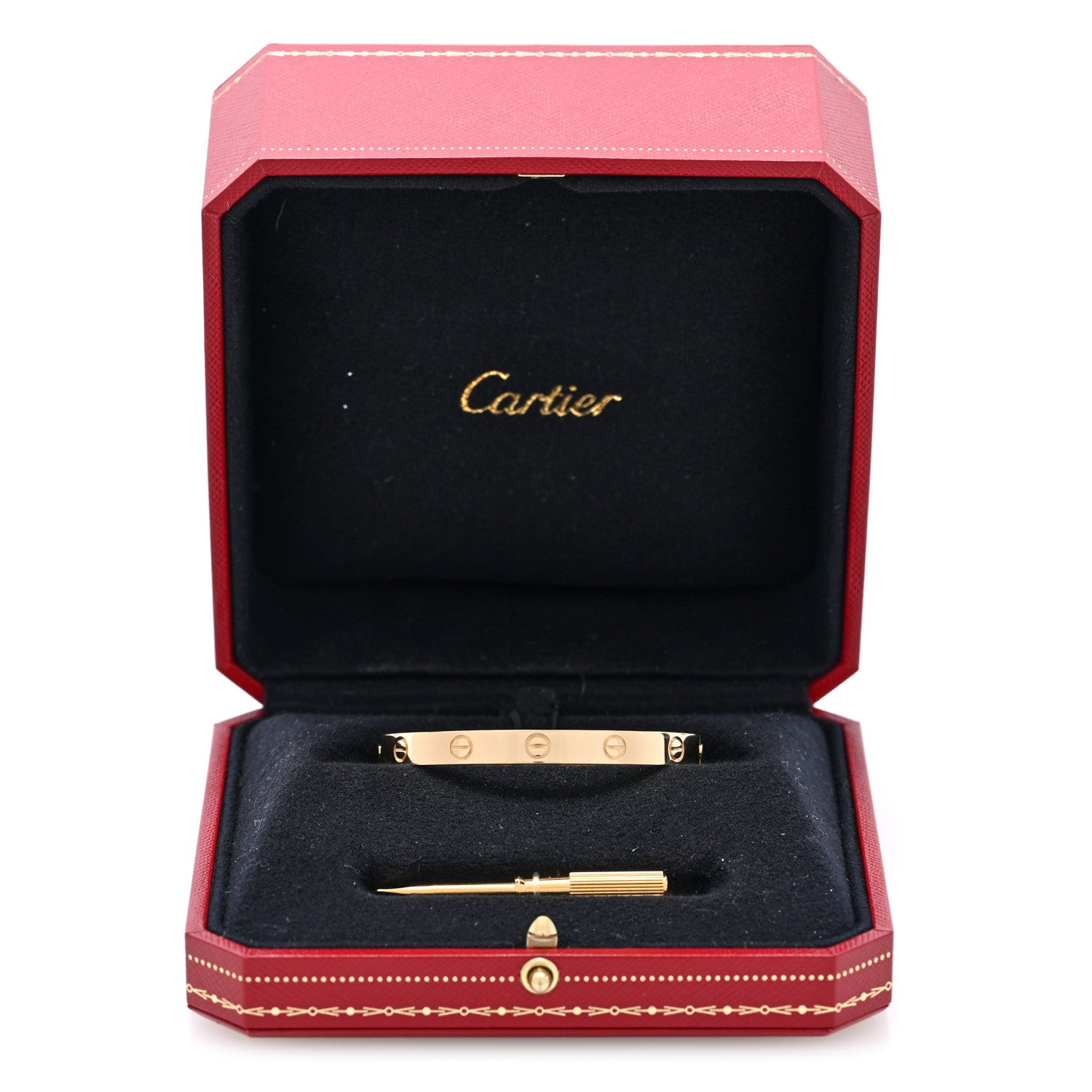 Cartier 18K Yellow Gold LOVE Bracelet 16 9 of 9