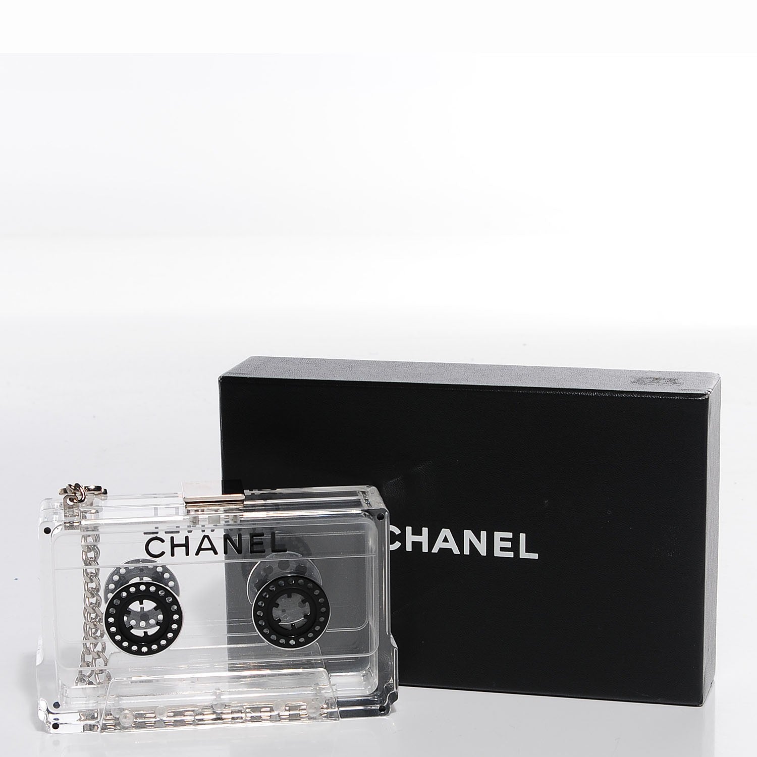 Chanel Lucite Cassette Clutch 5 of 7