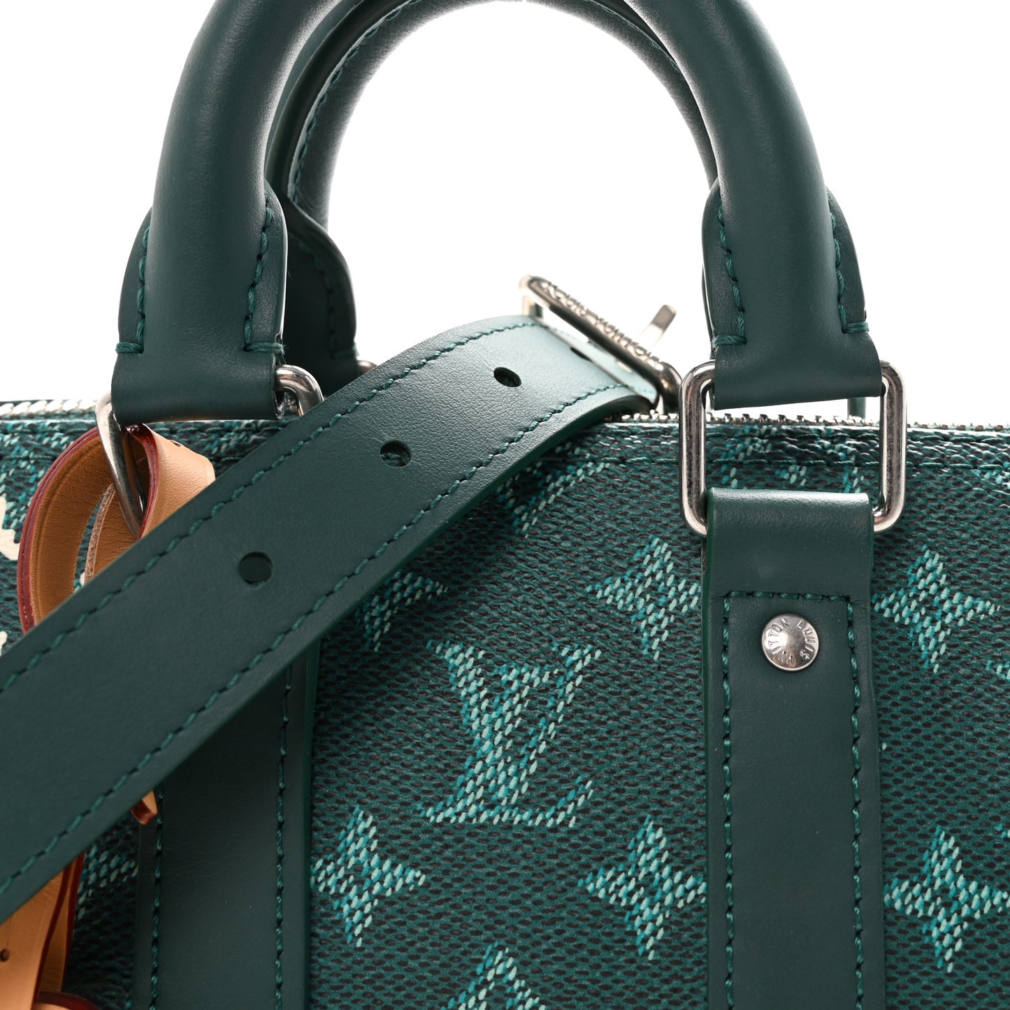 Monogram Heritage Keepall Bandouliere 25 Green