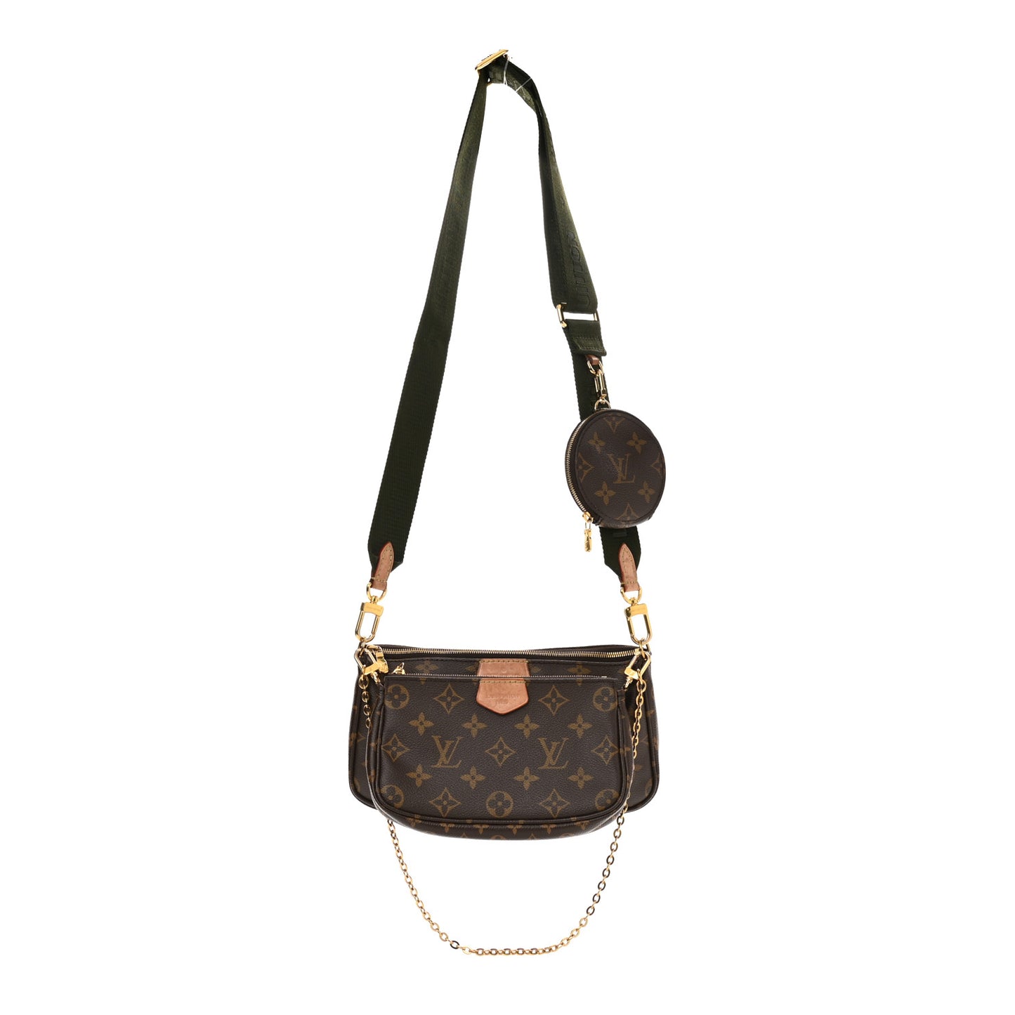 Monogram Multi Pochette Accessories Kaki