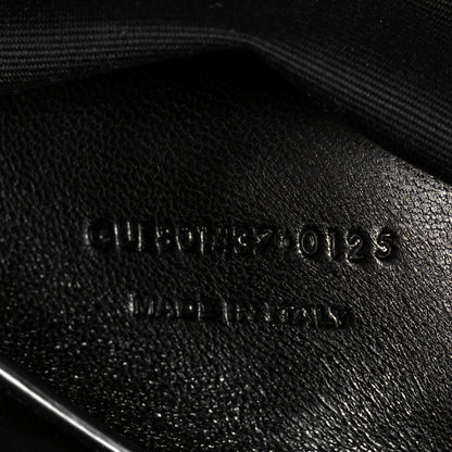 Saint Laurent Lambskin Chevron Quilted Small Loulou Black 8 of 13