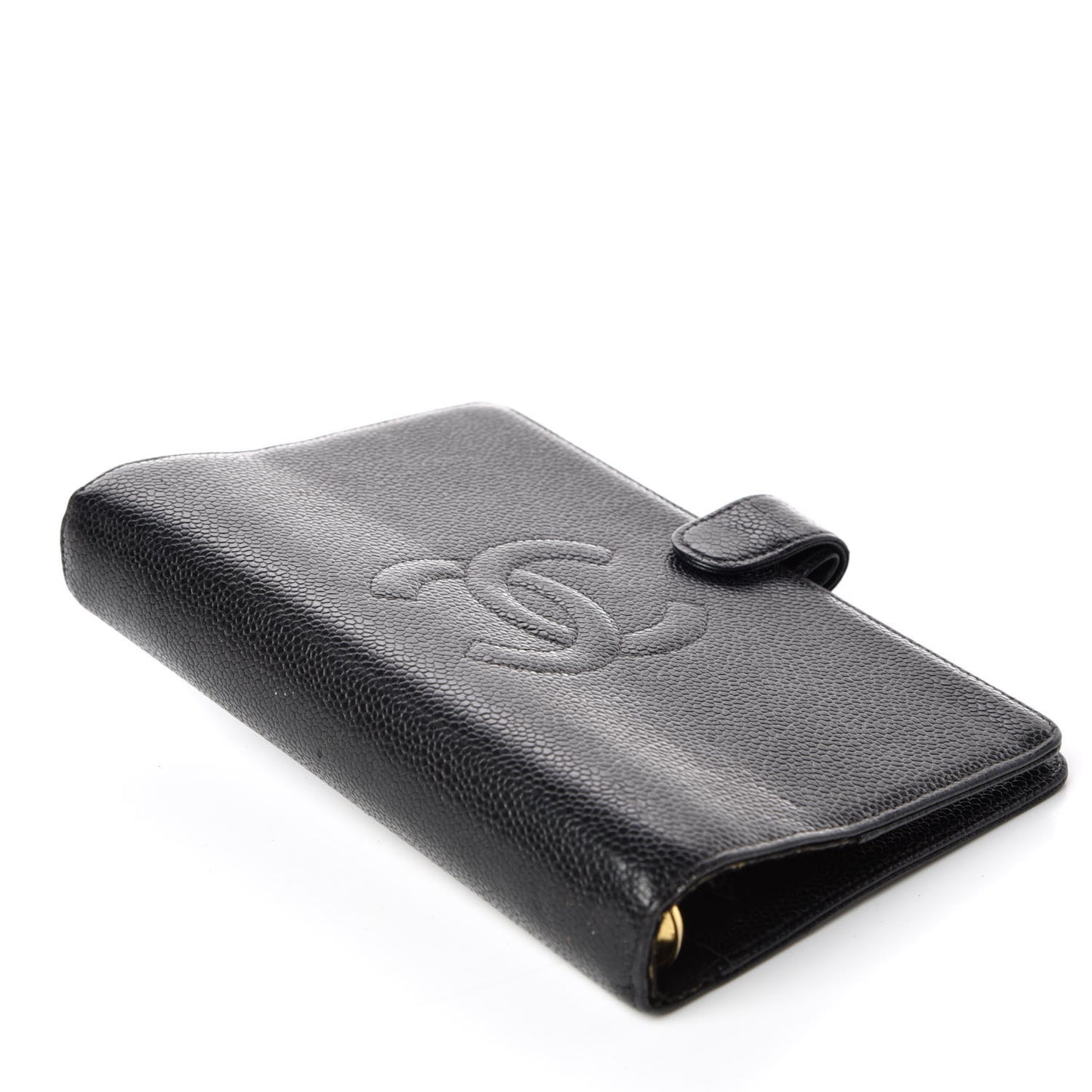 Caviar CC Medium Ring Agenda Planner Black