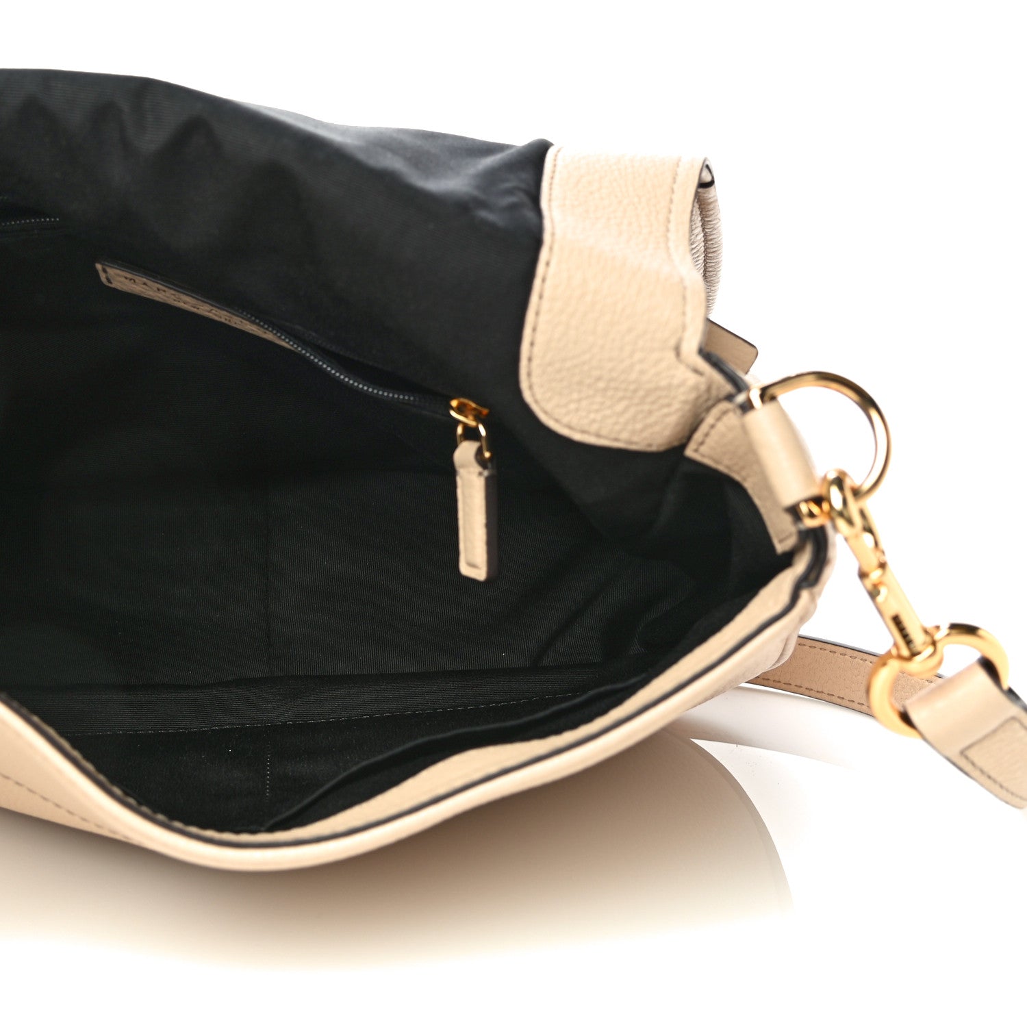 Marc Jacobs Calfskin Empire City Messenger Crossbody Beige 5 of 12