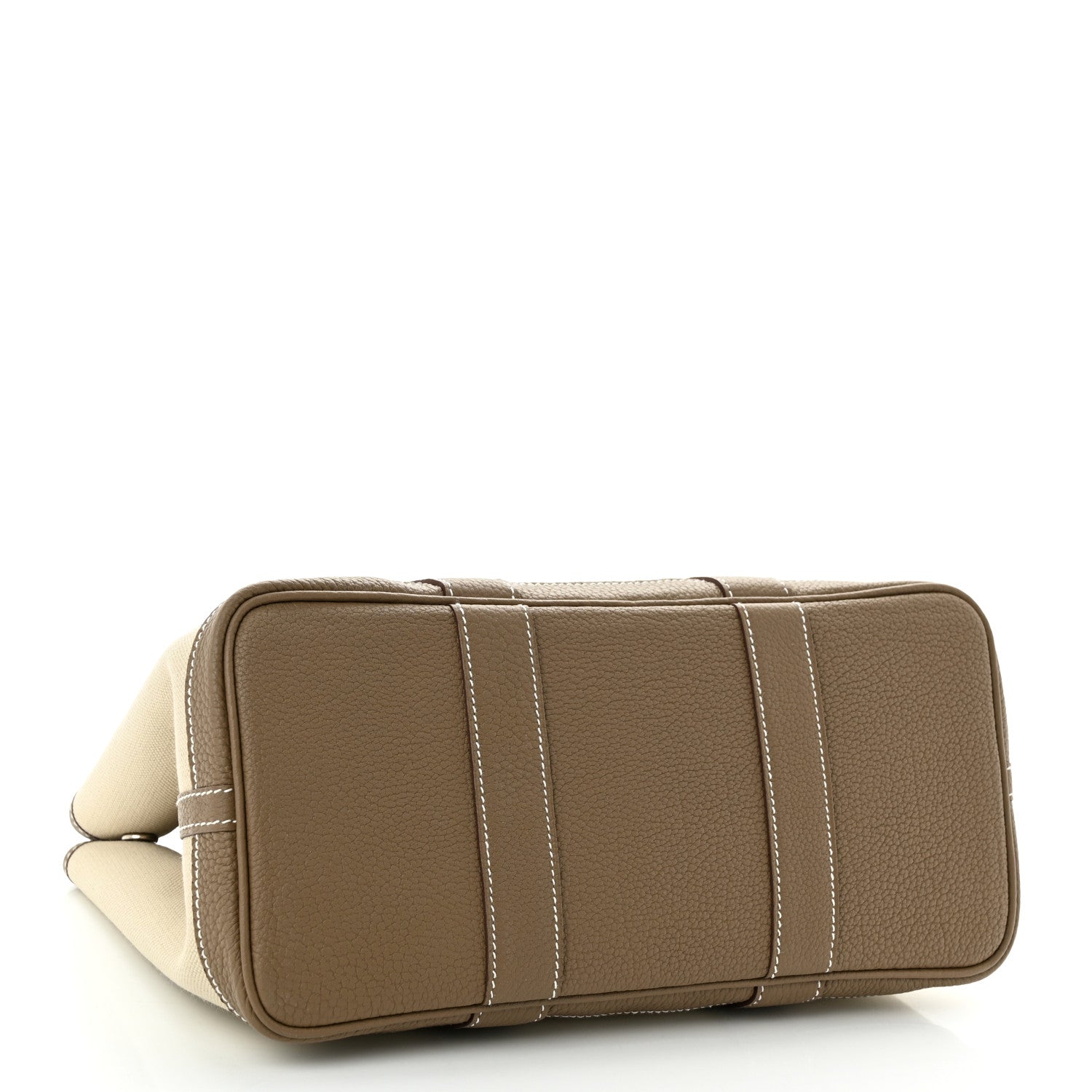 Hermes Toile Garden Party 30 TPM Tote Beton Etoupe 4 of 9