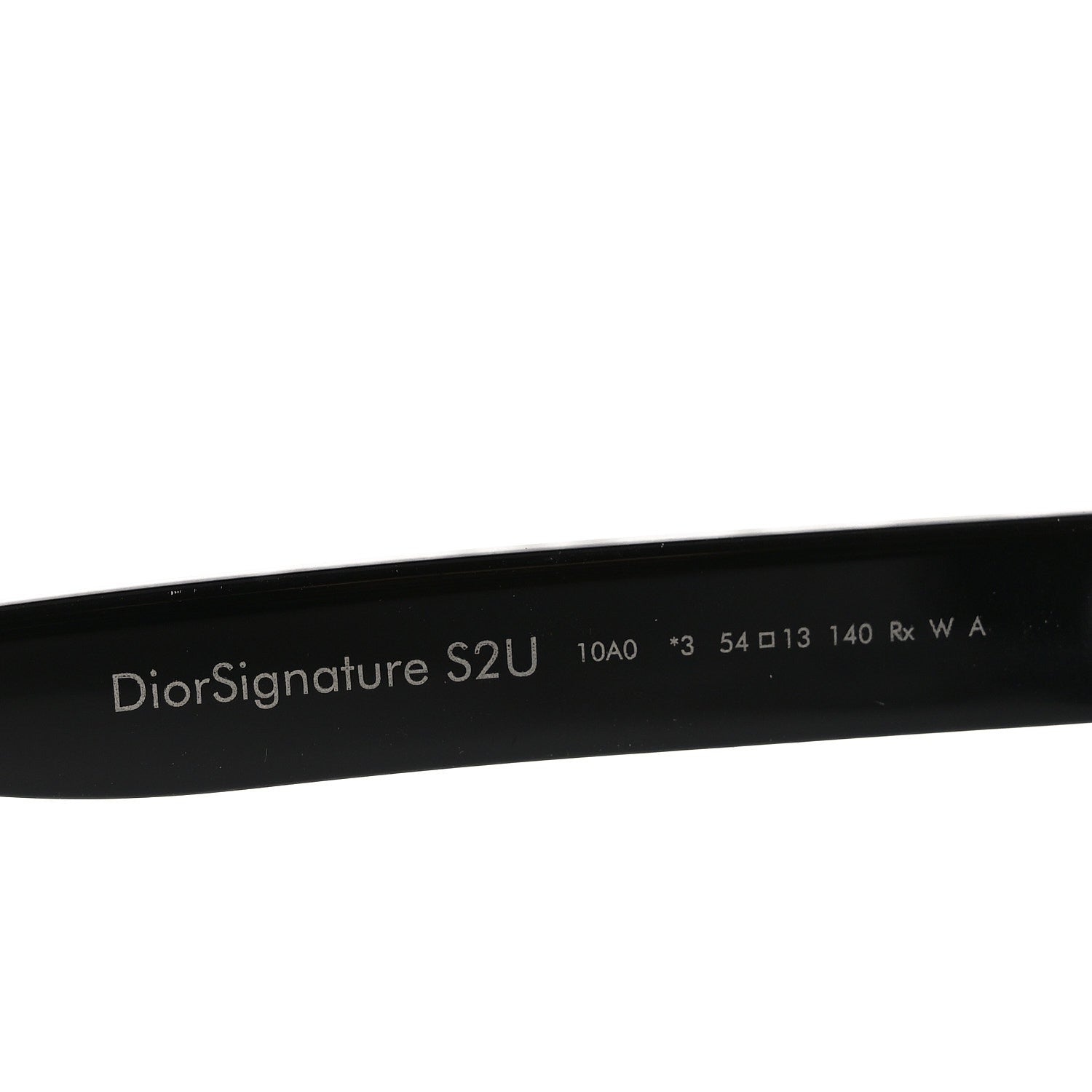 Christian Dior Diorsignature S2U Rectangular Sunglasses Black 6 of 8