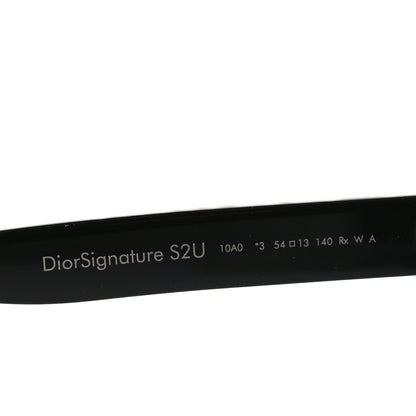 Christian Dior Diorsignature S2U Rectangular Sunglasses Black 6 of 8