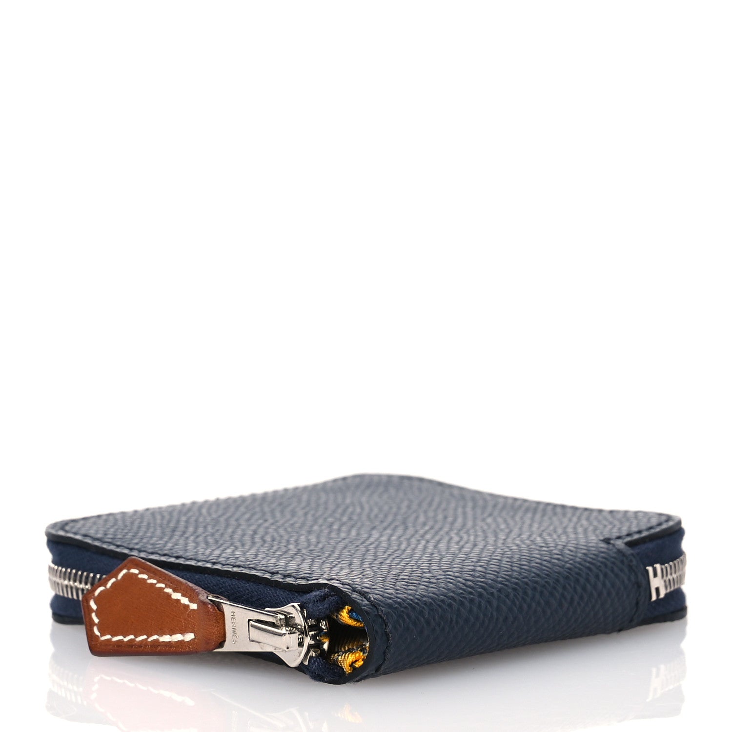 Hermes Epsom Silk'In Coin Purse Caban 4 of 8