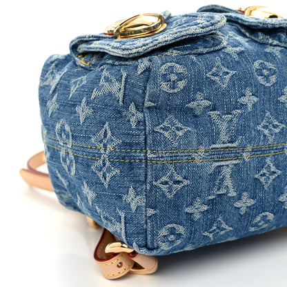 Louis Vuitton Denim Venice Backpack Blue 8 of 9