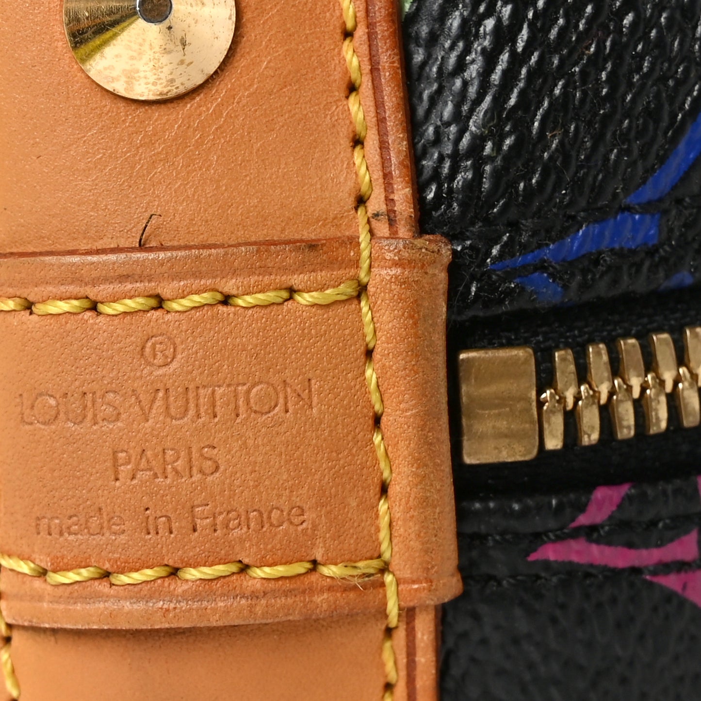 Monogram Multicolor Alma Black