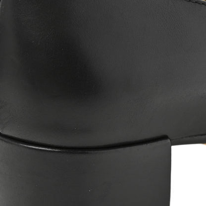 Prada Calfskin Modellerie Stud Loafers 39.5 Black 10 of 11