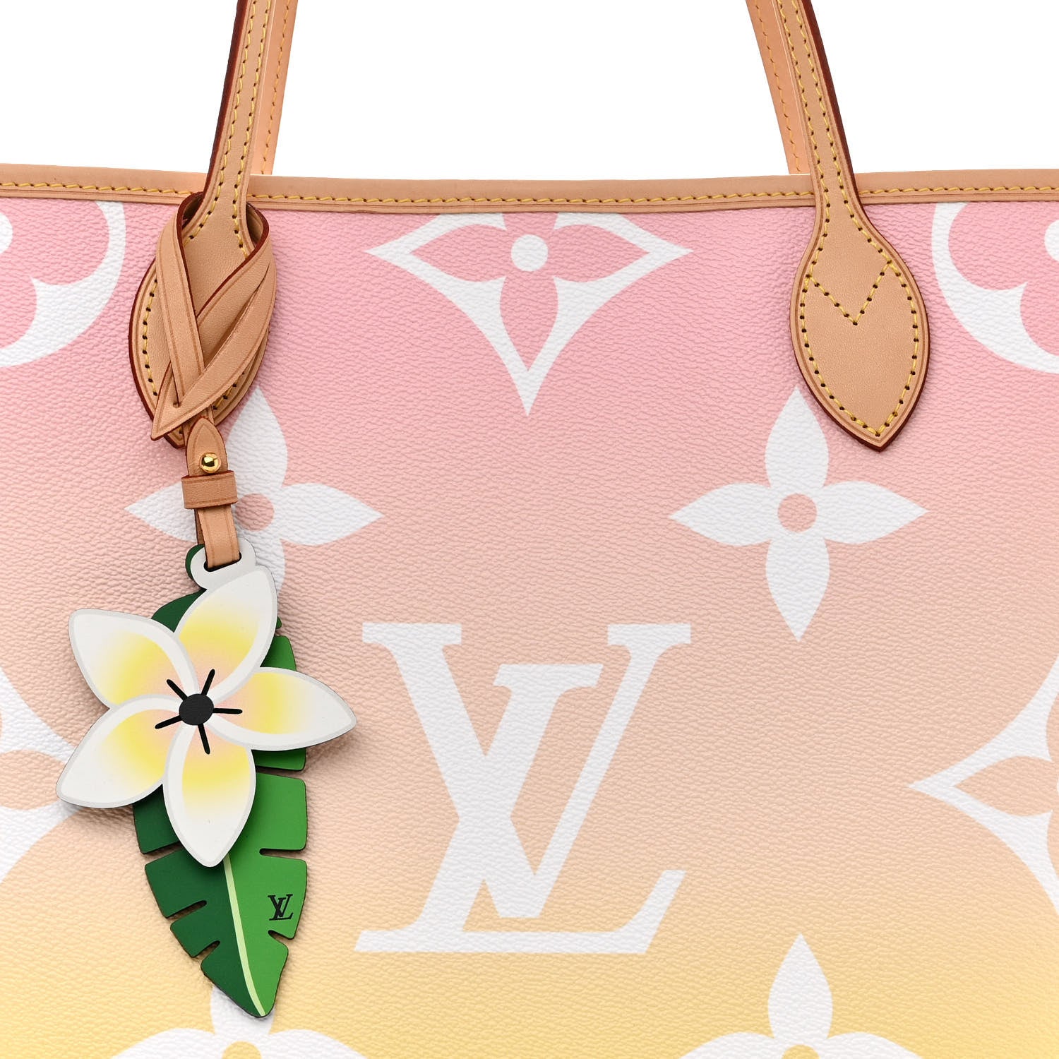 Louis Vuitton Monogram Giant By The Pool Neverfull MM Light Pink 9 of 11