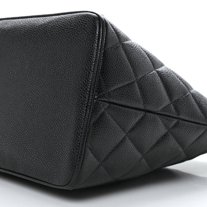 Chanel Caviar Quilted Medallion Tote Black 9 of 9