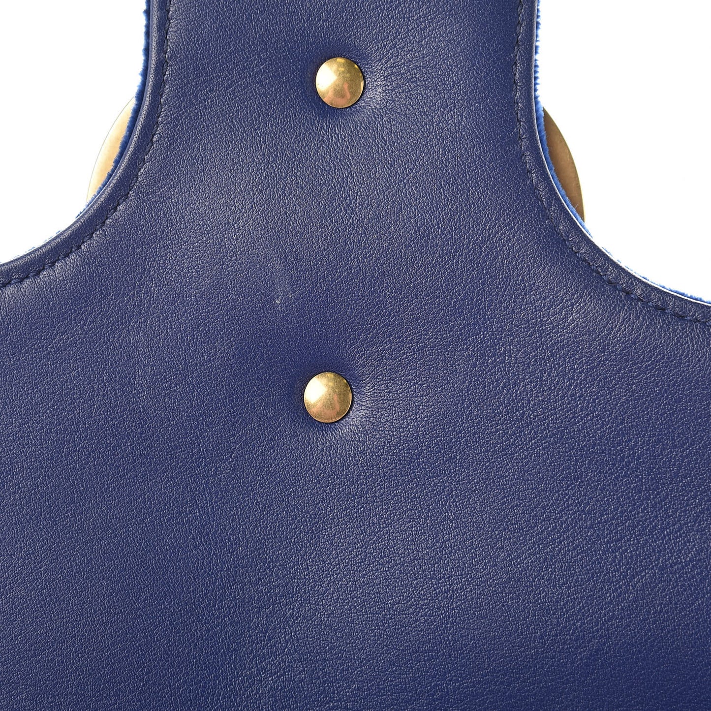 Velvet Matelasse Medium GG Marmont Shoulder Bag Cobalt Blue
