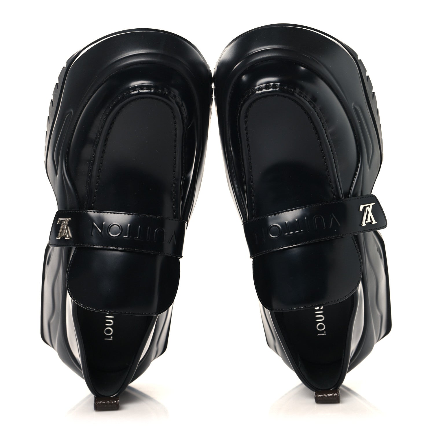 Louis Vuitton Calfskin Archlight 2.0 Platform Loafers 39 Black 2 of 8