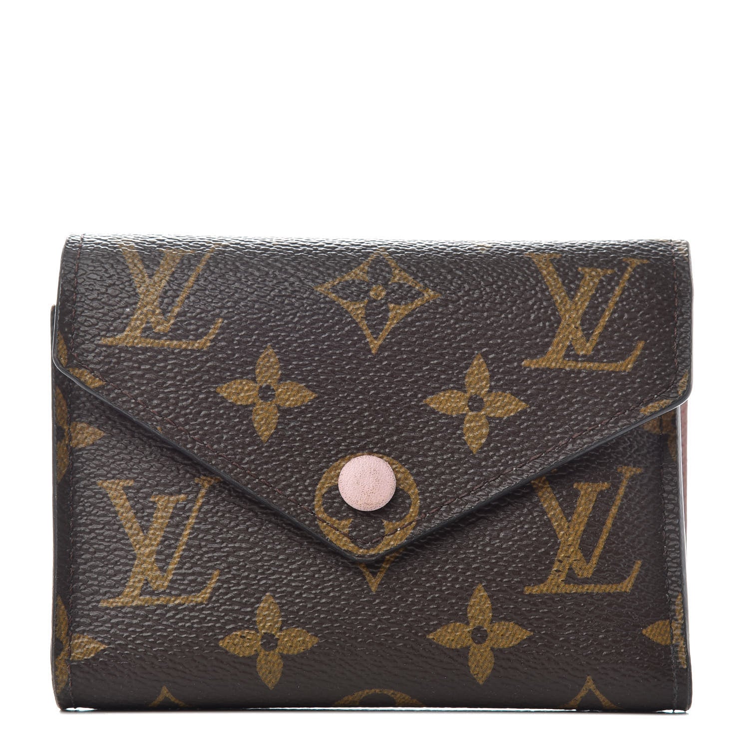 Louis Vuitton Monogram Victorine Wallet Rose Ballerine 1 of 8