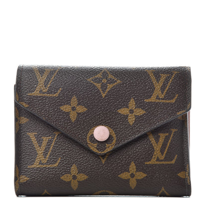 Louis Vuitton Monogram Victorine Wallet Rose Ballerine 1 of 8