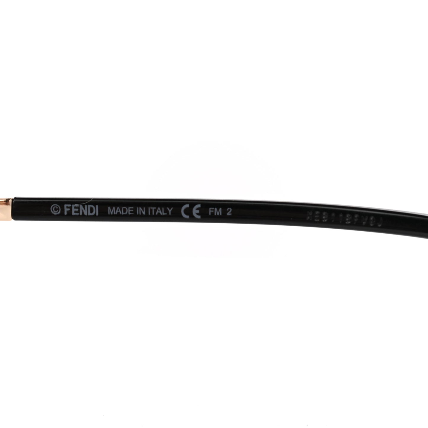 Acetate Metal FF Cat Eye Iridia Sunglasses FF 0357/S Havana