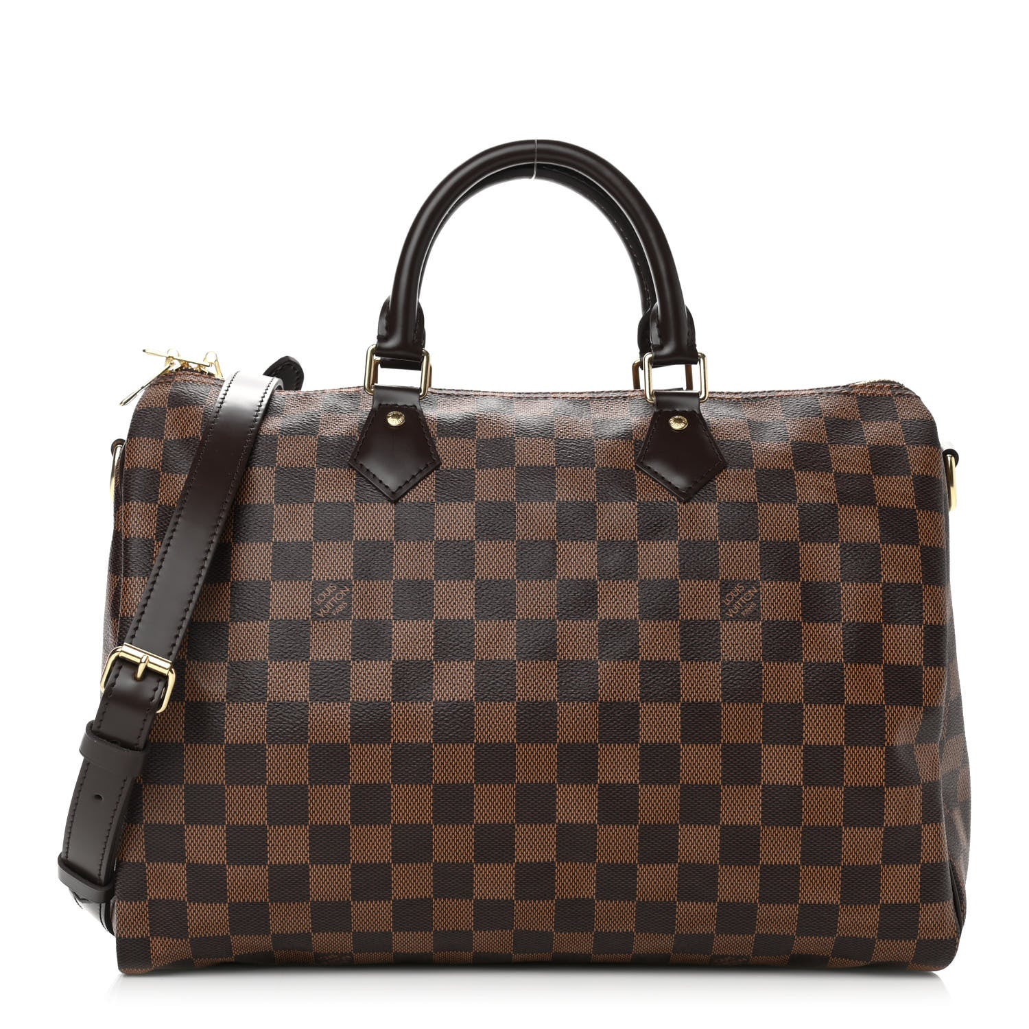 Louis Vuitton Damier Ebene Speedy Bandouliere 35 1 of 10