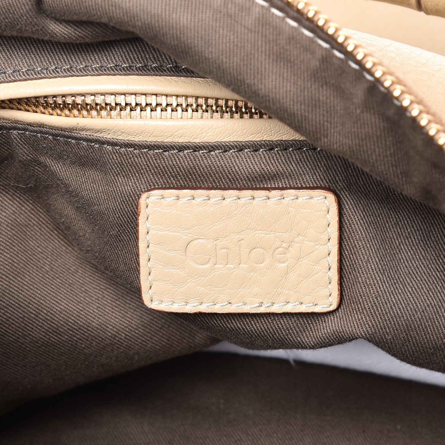 Chloe Calfskin Large Marcie Hobo Beige 6 of 11