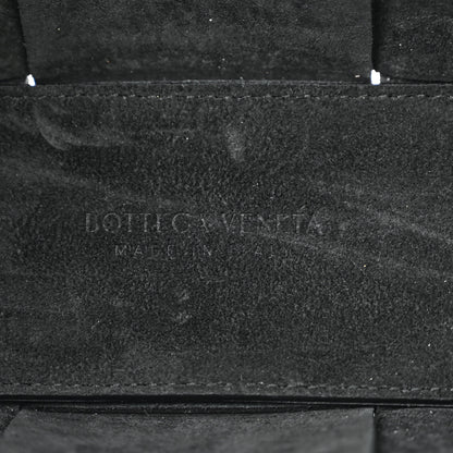 Bottega Veneta Grained Calfskin Intrecciato Candy Arco Tote Black 8 of 14