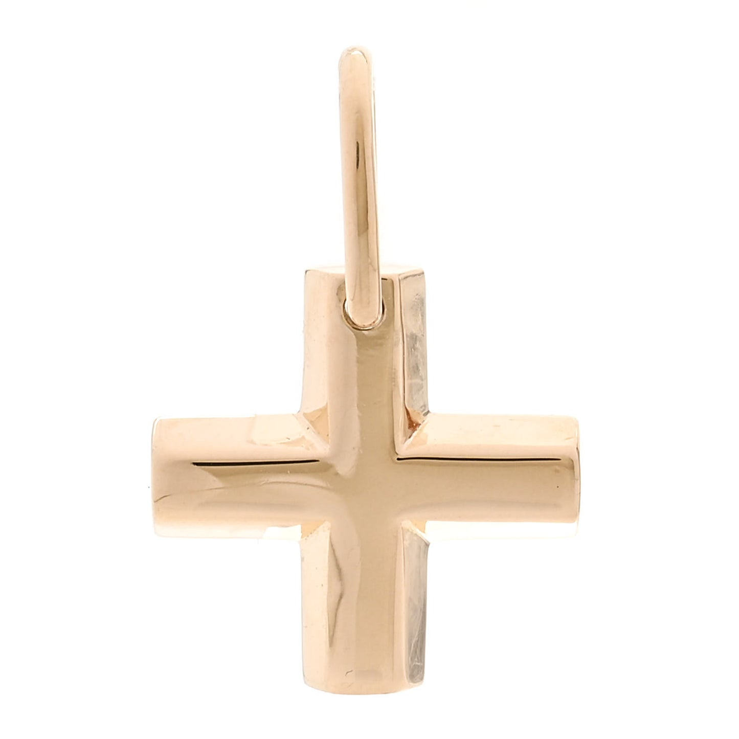 18K Yellow Gold Cross Pendant