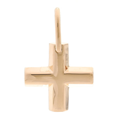 Bulgari 18K Yellow Gold Cross Pendant 1 of 4