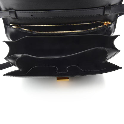 Celine Box Calfskin Medium Classic Box Flap Black 5 of 10