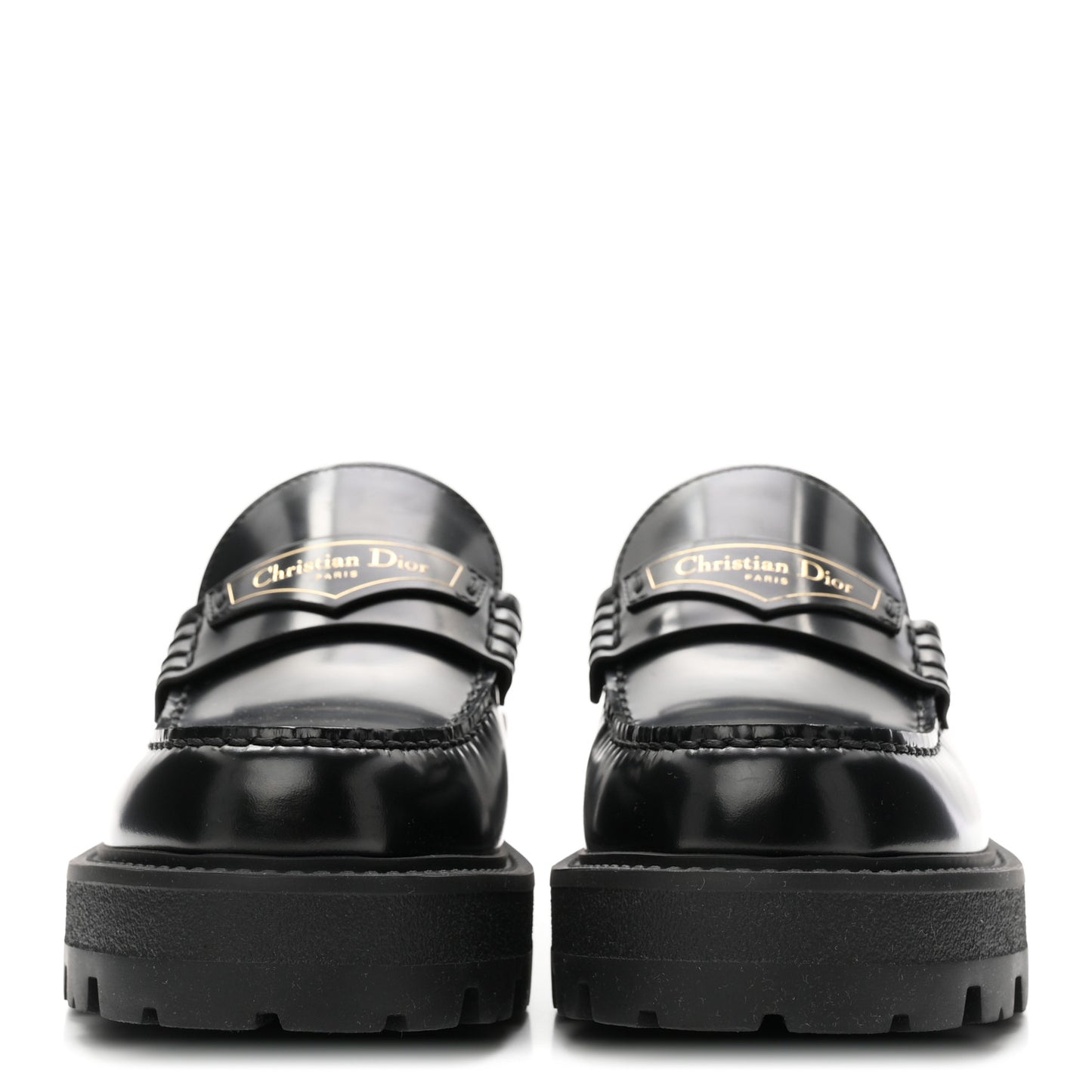 Brushed Calfskin Boy Mules 39.5 Black